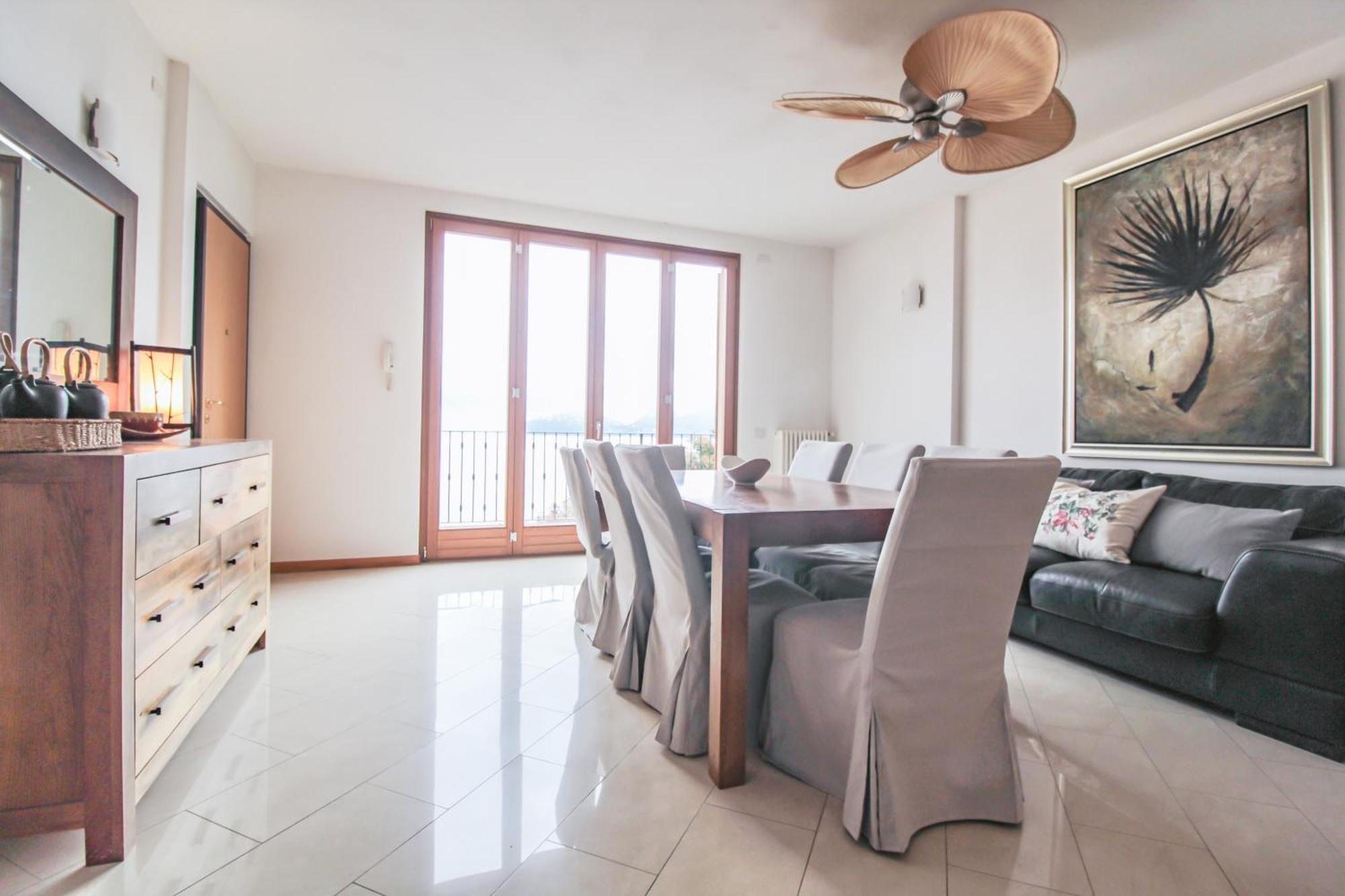 Villa Serena Pianello Del Lario Bagian luar foto